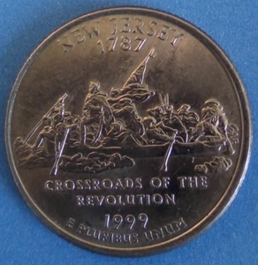 U.S. Quarter - D - 1999 New Jersey (1787) Extremely Rare Error (Collectors Item) - Picture 1 of 10