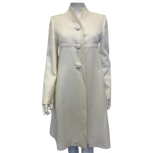 Goat Kendra Swing Coat White UK 10 | US 6 - Bild 1 von 8