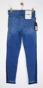 Rag & Bone Jean Nina High Rise Ankle Skinny with Raw Hem in Valencia Raw Hem 24 - Picture 1 of 7