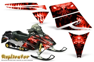 SKI-DOO REV MXZ 03-09 SNOWMOBILE SLED CREATORX GRAPHICS KIT REPLICATOR RED - Picture 1 of 1