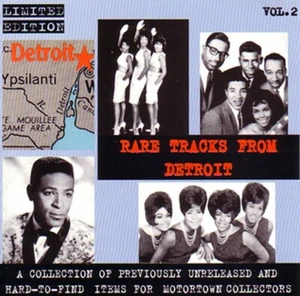 V.A. - RARE TRACKS FROM DETROIT Vol. 2 - Great MOTOWN - Foto 1 di 1