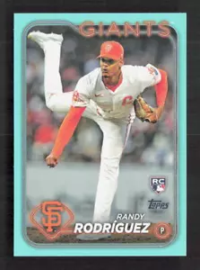 Aggiornamento Topps 2024 Randy Rodriguez #US53 Fanatics Aqua Parallel - Foto 1 di 2