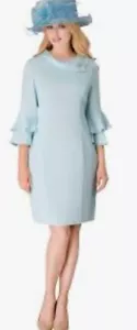 Giovanna dresses for women Size 16w, Color Blue - Picture 1 of 1