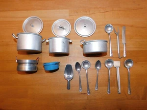 Konvolut 15 Teile Puppengeschirr Besteck! - Bild 1 von 2