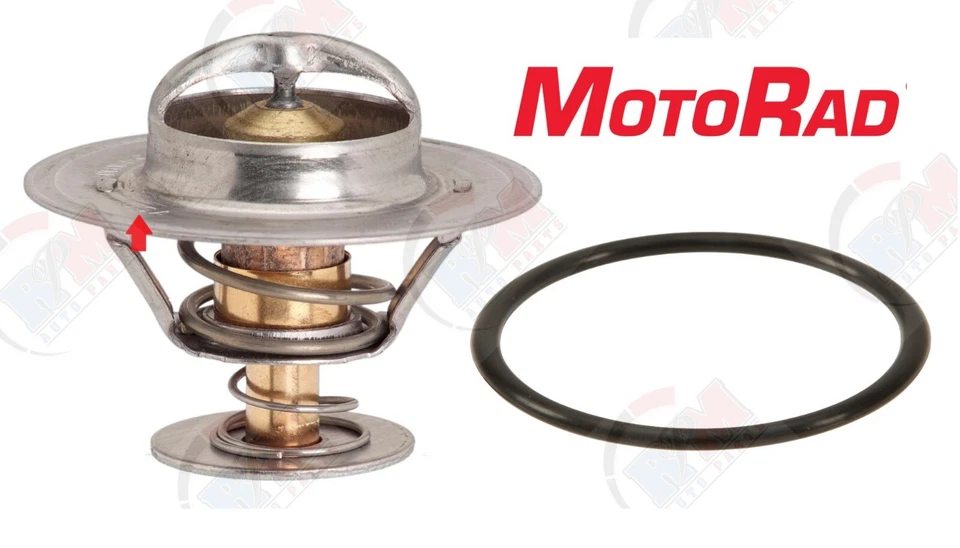 Coolant Thermostat 180° LOW TEMP + Gasket for 1997-2010 Ford F-150 5.4L 4.6L V8 - Image 1 of 1