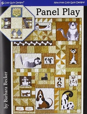 PANEL PLAY ~ Quilting Pattern Book ~ - Image 1 of 4