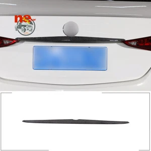 Carbon Fiber Rear Tail Badge Sticker Decorate Strip For Benz C-Class W206 2022+ - Picture 1 of 10