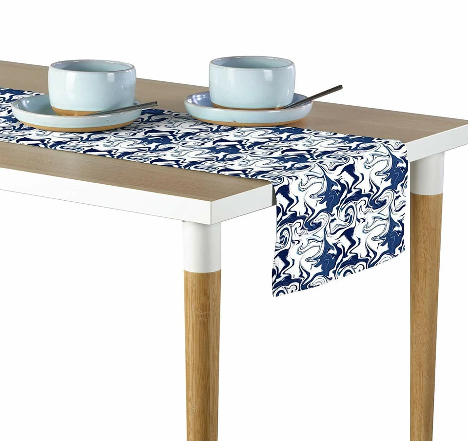 Blue Marble Table Runners - Assorted Sizes - Image 1 of 1