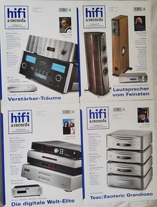 HiFi-Zeitschrift "HiFi & Records", Jahrgänge 2014 & 2015 (komplett) - Bild 1 von 2