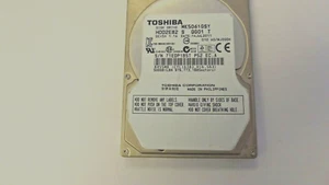 Toshiba MK5061GSY 500GB SATA 16MB 3Gp/s 7.2K 16MB Laptop Hard Drive A-14 - Picture 1 of 1