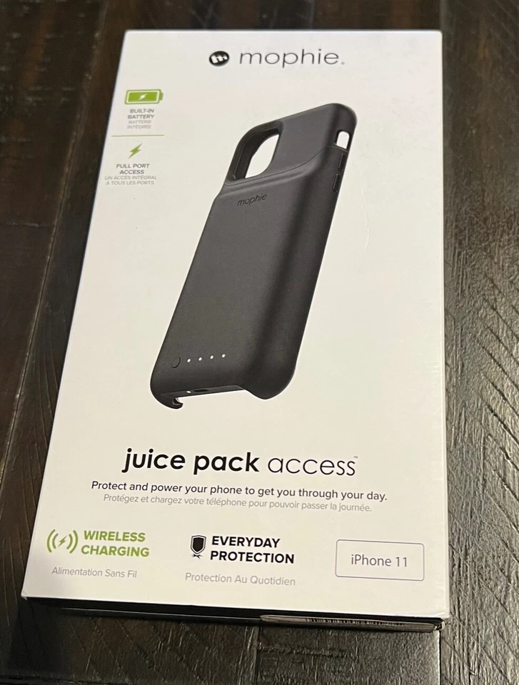 Funda Batería Mophie Juice Pack Access iPhone 11/XR (6.1") 2000mAh -NEGRA Foto 1 de 1