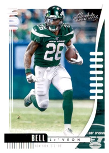 Absolute Le'Veon Bell NFL PWE 2019 tarjeta base Jets #11 - Imagen 1 de 2