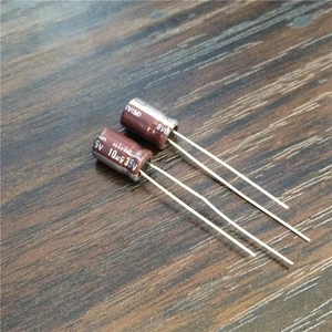 Condensador electrolítico de larga vida 100 un. 10uF 35V Nichicon SV 5x7mm 35V10uF - Imagen 1 de 2