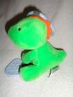 Dinosaur Green Plush 5" Baby Rattle Teether 2015 Carters Child Of Mine Clip Toy