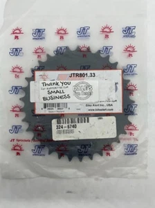 JT Sprockets - 33 Tooth Rear Sprocket, JTR801.33 - 324-6740 - Picture 1 of 2