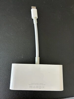 Genuine Apple USB-C VGA Multiport Adapter A1620 - Image 1 of 4