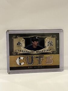 2007 Upper Deck Legendary Cuts Patch 021/199 Ron Guidry New York Yankees