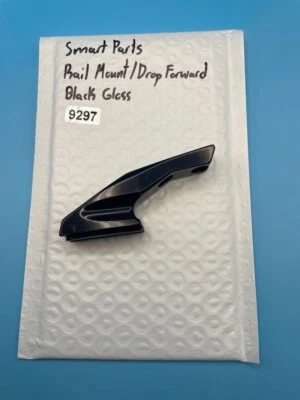 Smart Parts Schienenhalterung / Drop Forward schwarz glänzend - Bild 1 von 4