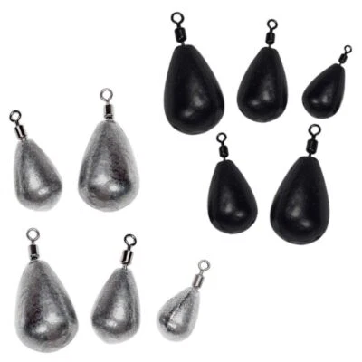 5 x Jig-Rig-Leads Wirbelblei Birnenblei Tropfenblei Raubfisch Blei Jika Kickback - Bild 1 von 4