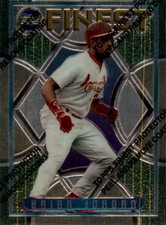 1995 Topps Finest Baseball #326 Brian Jordan St. Louis Cardinals