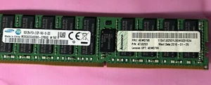 Orignal Lenovo x3650 M5 16GB DDR4 RDIMM FRU:46W0798 Speicher RAM Module Server - Bild 1 von 3