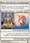 Rune-Tail, Kitsune Ascendant x1 - Saviors of Kamigawa - Light Play, English - Sa