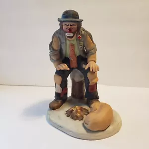 Emmett Kelly Jr. Flambro Winter Clown 9531 Limited Production #3472 Pre-owned - Picture 1 of 9