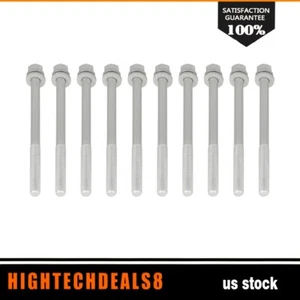 01-05 For Honda Civic HX EX DX LX GX 1.7L l4 SOHC D17A1 D17A7 D17A6 Head Bolts - Picture 1 of 6