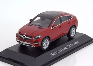 NOREV 2015 Mercedes GLE Coupe C292 Metallic Red 1:43 DEALER MISSING ONE TIRE! - Picture 1 of 2