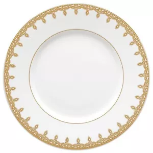 WATERFORD LISMORE SPITZE GOLD AKZENT SALATPLATTE 9" NEU (S) - Bild 1 von 1