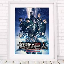 Attack on Titan - Anime Manga Poster Print Sizes A5 to A0 **FREE DELIVERY**