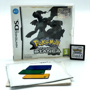 Pokemon versione Bianca Nintendo Ds Italiano Videogioco con Cartuccia Ottima - Foto 1 di 17