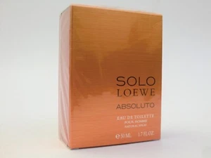 Loewe SOLO ABSOLUTO Pour Homme EDT Nat Spray 50 ml - 1,7 OZ sellado al por menor - Imagen 1 de 5