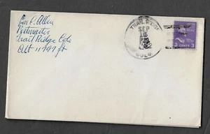 TRAIL RIDGE, COLORADO, POSTMASTER SIGNED COVER (C16D) - Picture 1 of 1