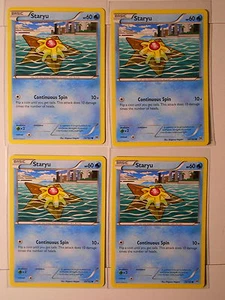 4x Staryu 29/162 Pokemon card XY BREAKthrough common NM - Picture 1 of 1