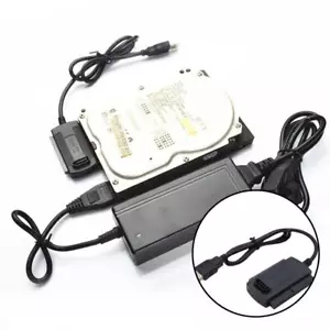 USB to IDE 2.0 Adapter Converter Cable For 2.5 3.5 J9K NEW SATA Hard HD C1O2 - Picture 1 of 8