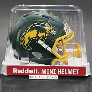 Mini Casco Riddell Riddell NCAA Cosecha de Bisontes del Estado de Dakota del Norte ¡Nuevo! - Imagen 1 de 11