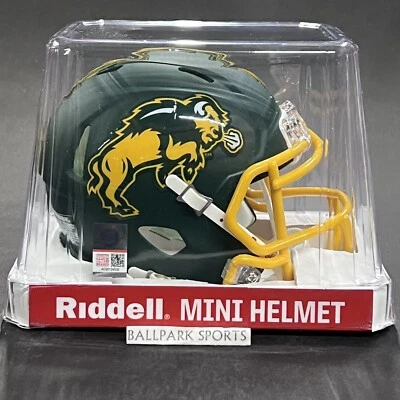 Mini Casco Riddell Riddell NCAA Cosecha de Bisontes del Estado de Dakota del Norte ¡Nuevo! Foto 1 de 4