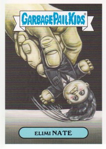 2018 Garbage Pail Kids Oh The Horror-ible #RH-2b Elimi Nate