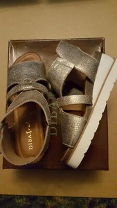 Diba True Women's Greens Burg Pewt/Cogn Leather Size 7 & 7 1/2 - Foto 1 di 1