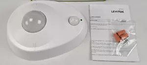 Leviton 9864 LED Techo Ocupación Sensor Movimiento Portalámparas 8.7w Blanco - Sin Caja - Imagen 1 de 5