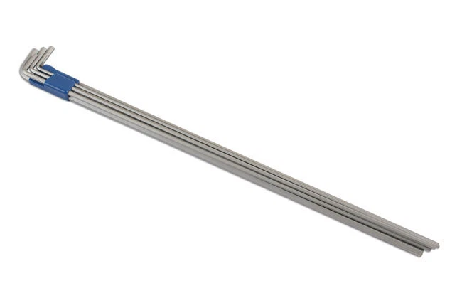 LASER TOOLS 6057 EXTRA XL LONG ALLEN HEX KEY SET 4MM - 10MM SHORT & LONG SIDES