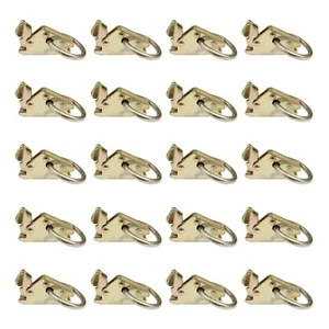 20 Pack Heavy Duty E Track 2" O Ring Fitting for Enclosed Trailer Tie Down Strap - Picture 1 of 7