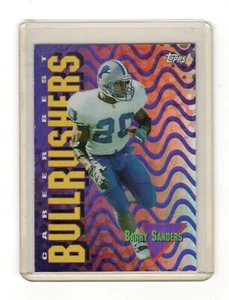 BARRY SANDERS 1999 Topps SEASON'S BEST #SB27 Oklahoma St. DETROIT LIONS HOF 2004 - Foto 1 di 1