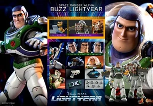 Hot Toys Buzz Lightyear Space Ranger Alpha Deluxe 1:6 Scale Figure MMS635 Disney - Picture 1 of 18