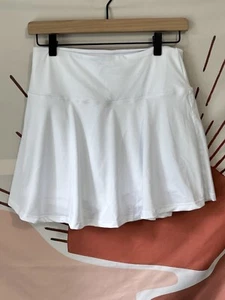 NWT SANTINY Pleated Tennis Skirt for Women's High Waisted Golf White Size M - Picture 1 of 4