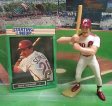 1989  MIKE SCHMIDT Starting Lineup (SLU) Baseball Figure & Card - PHILLIES HOF