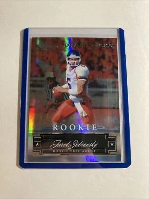 Jared Zabransky ROOKIE PLAYOFF DRAFT PICK CARD LIMITED 29/999 NFL 2007 T4-171 - Image 1 of 3