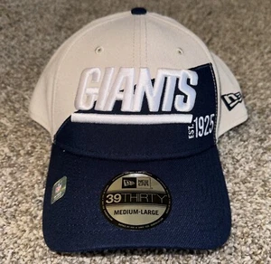 New York Giants 2023 New Era 39THIRTY Sideline Historic Retro Fitted Hat Sz M/L - Picture 1 of 12