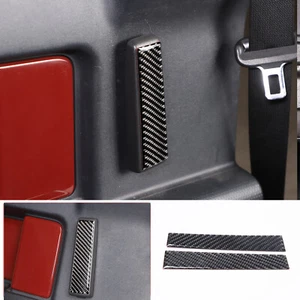 Pegatina de fibra de carbono del panel interior de la manija de la puerta trasera para Toyota FJ Cruiser 2007-21 - Imagen 1 de 14